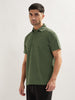 Matrix Poly Textured Polo T-Shirt