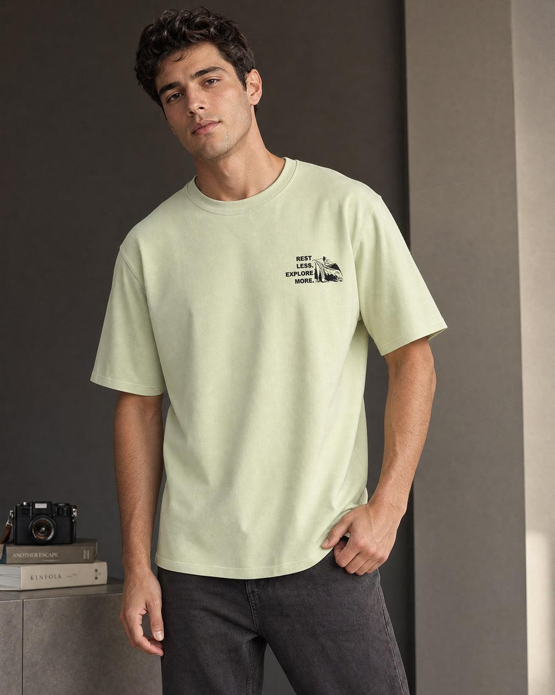 Restless Explorer Premium T-Shirt