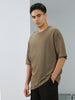 Ottoman Textured Relaxed Fit Tee