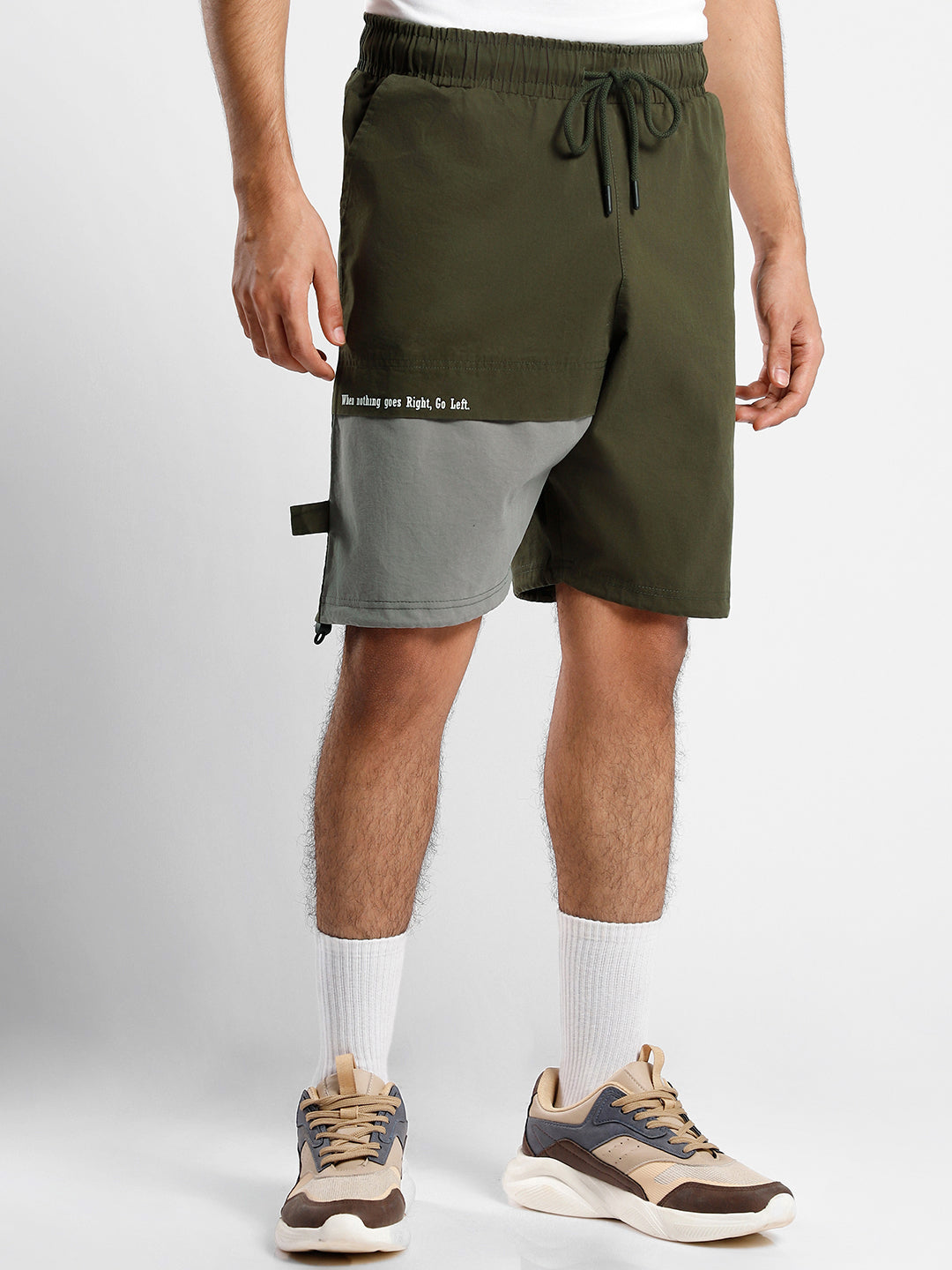Oversized Typography Shorts