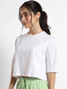 Layla Cropped Oversized T-Shirt