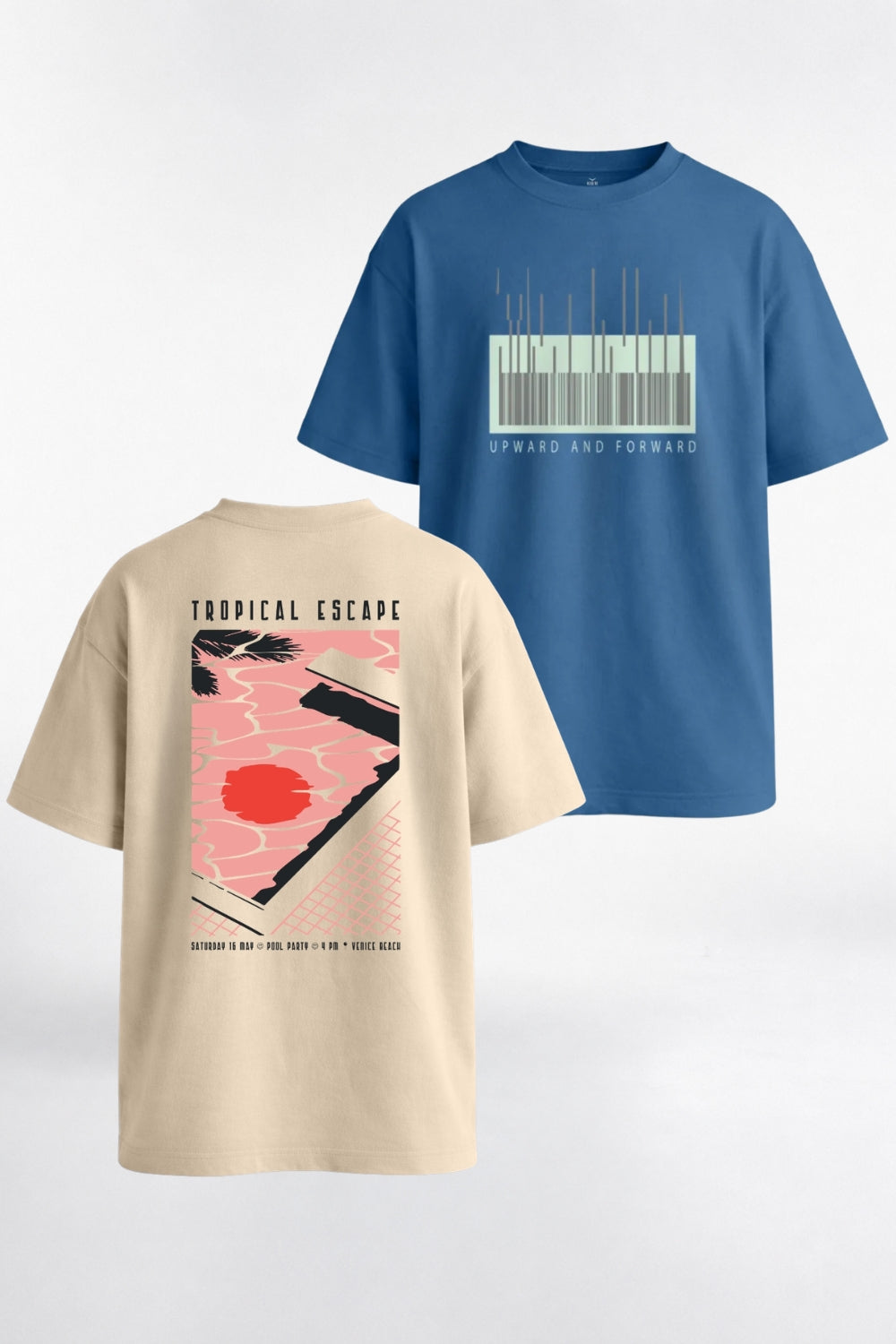 Oversized Tees - 2-Pack