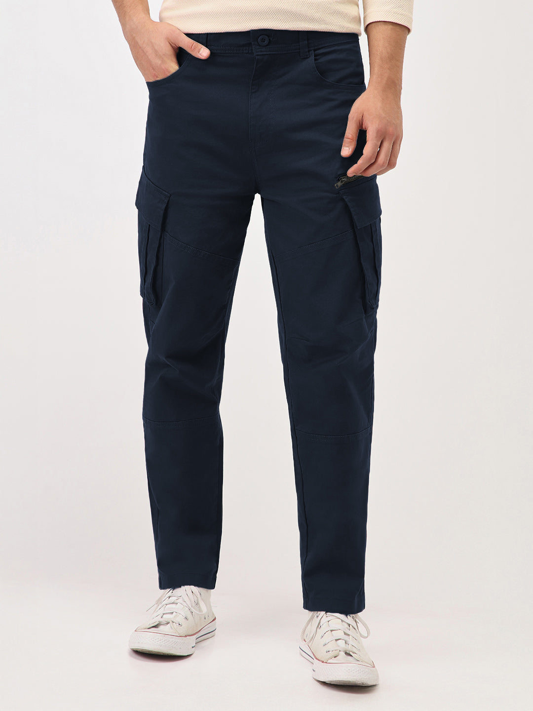 Zipper Utility Cargo Pants