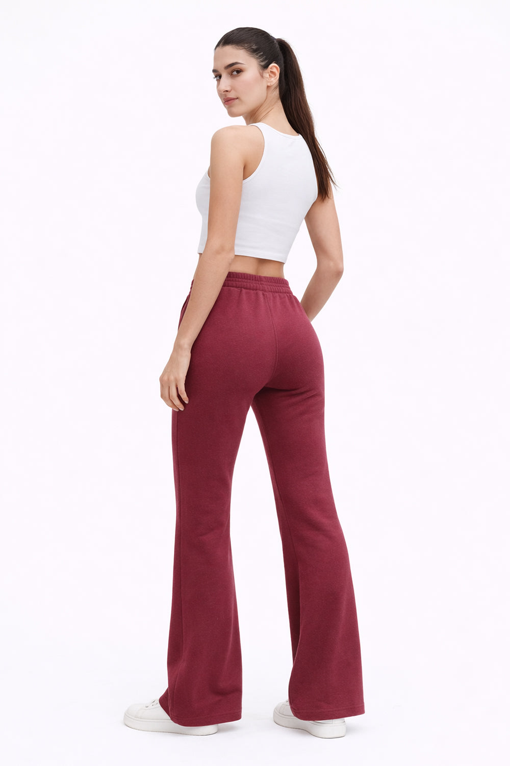 Flared Terry Pants