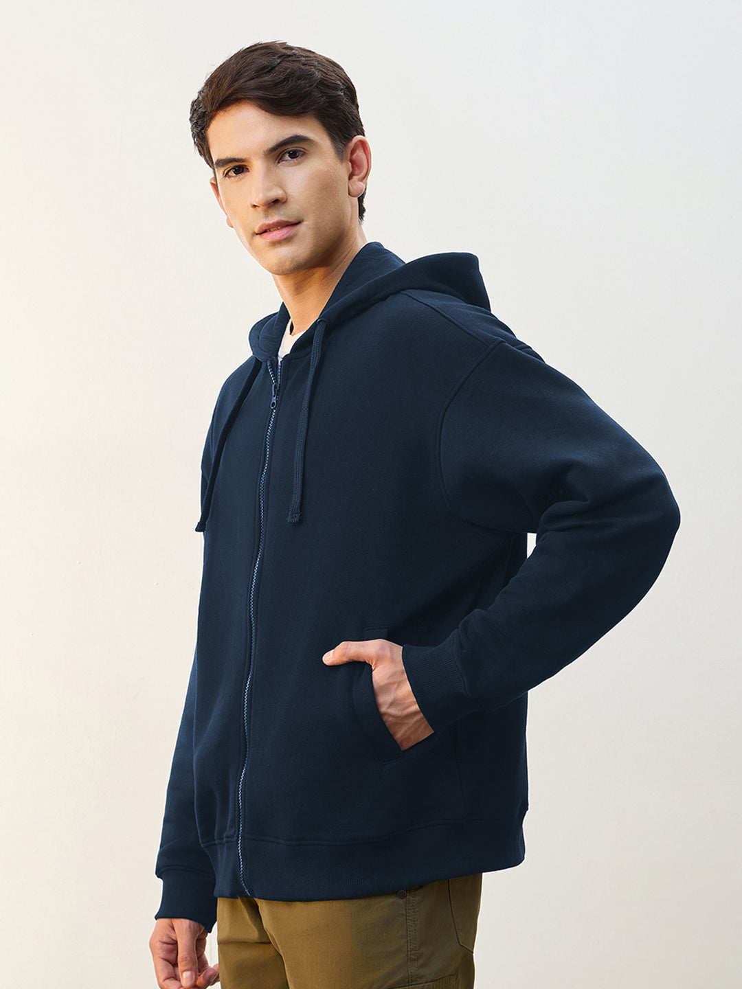Oversized Zipper Hoodie