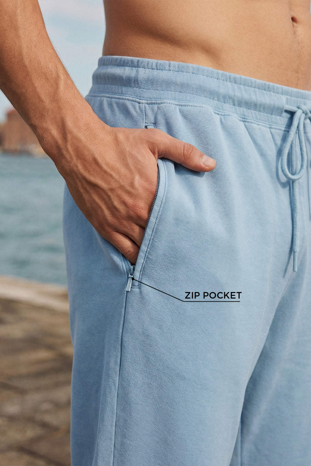 Zip-Pocket Joggers