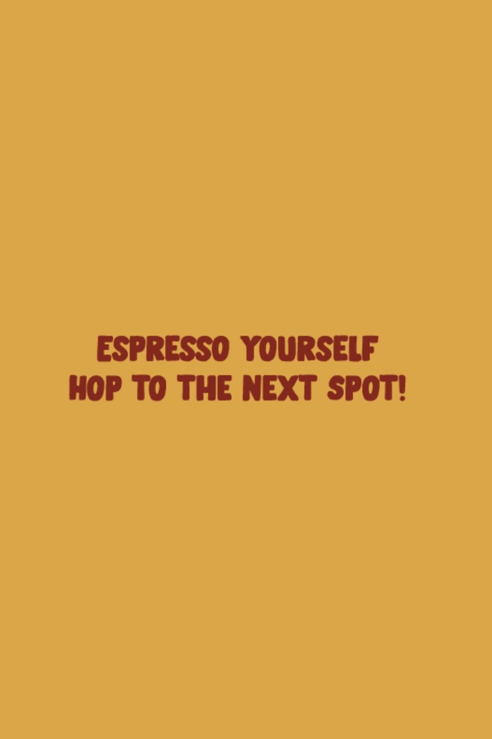 Cafe hopping Oversized T-Shirt