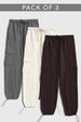 3-Pack Oversized Cargo Joggers