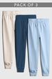 3-Pack Zip Pocket Joggers