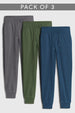 3-Pack Zip Pocket Joggers