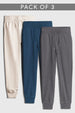 3-Pack Zip Pocket Joggers