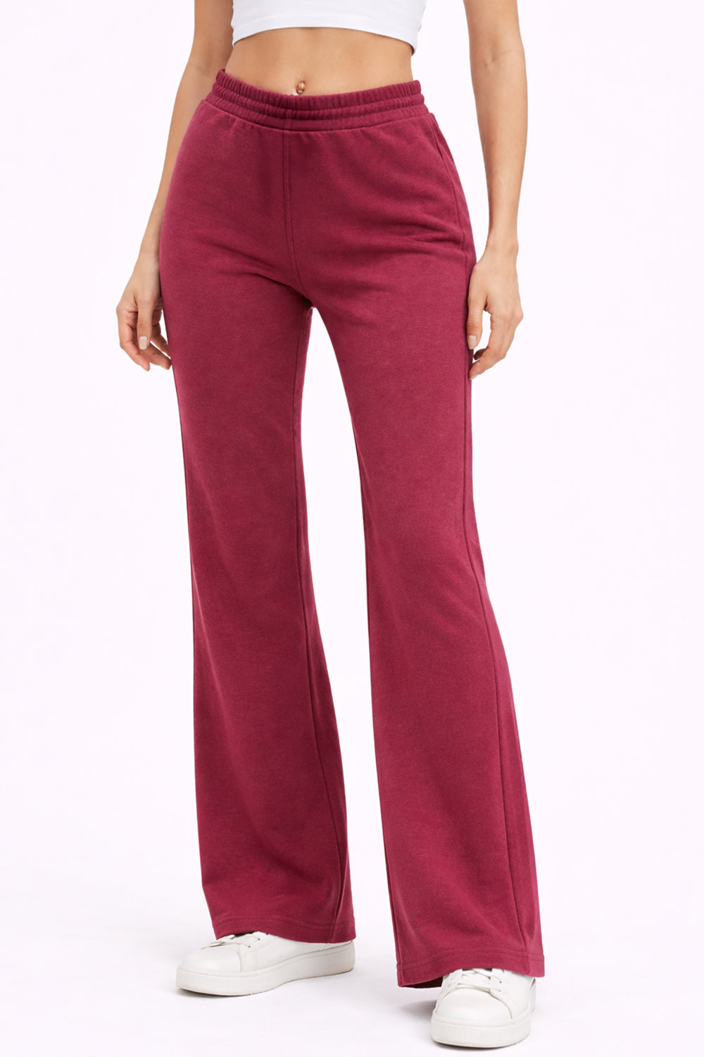 Flared Terry Pants