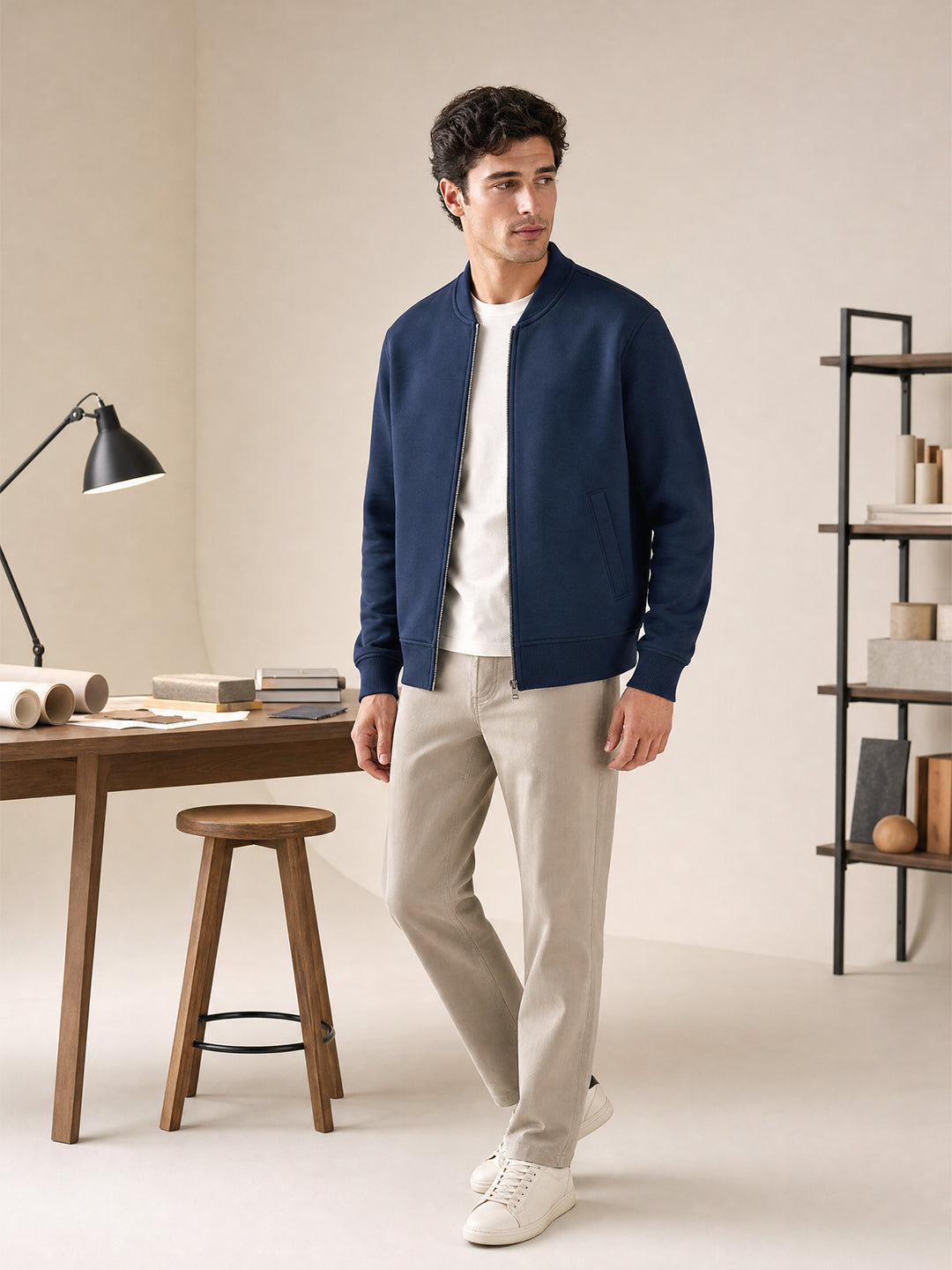 Bomber Fleece Jacket