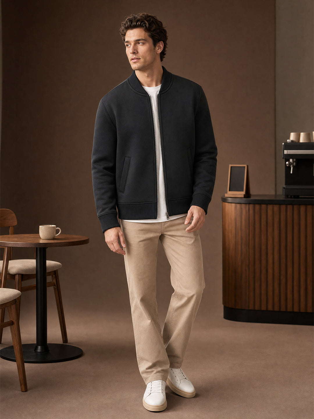 Bomber Fleece Jacket