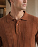 Oxford Textured Polo T-Shirt