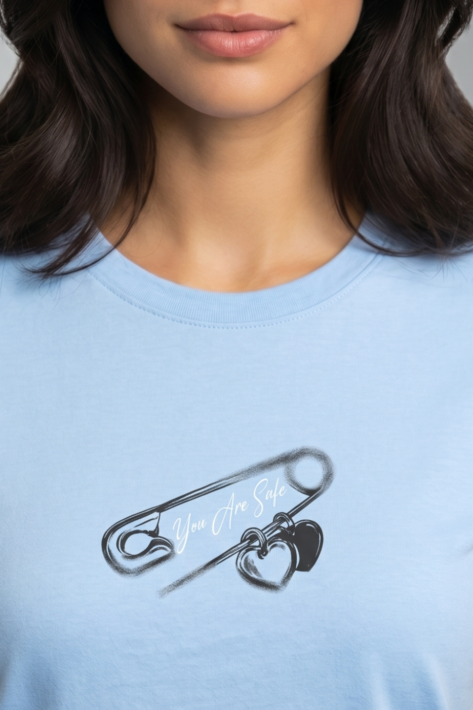 You Are Safe Women Classic Fit Tee