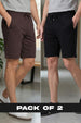 2-Pack Zip Pocket Shorts