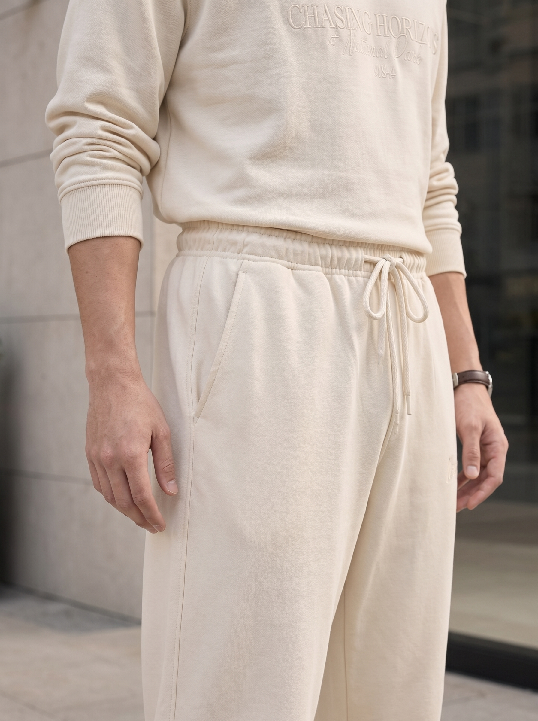 Chasing Horizons High Neck Oversized Co-ord Set