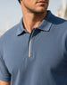 Contrast Tipped Polo T-Shirt
