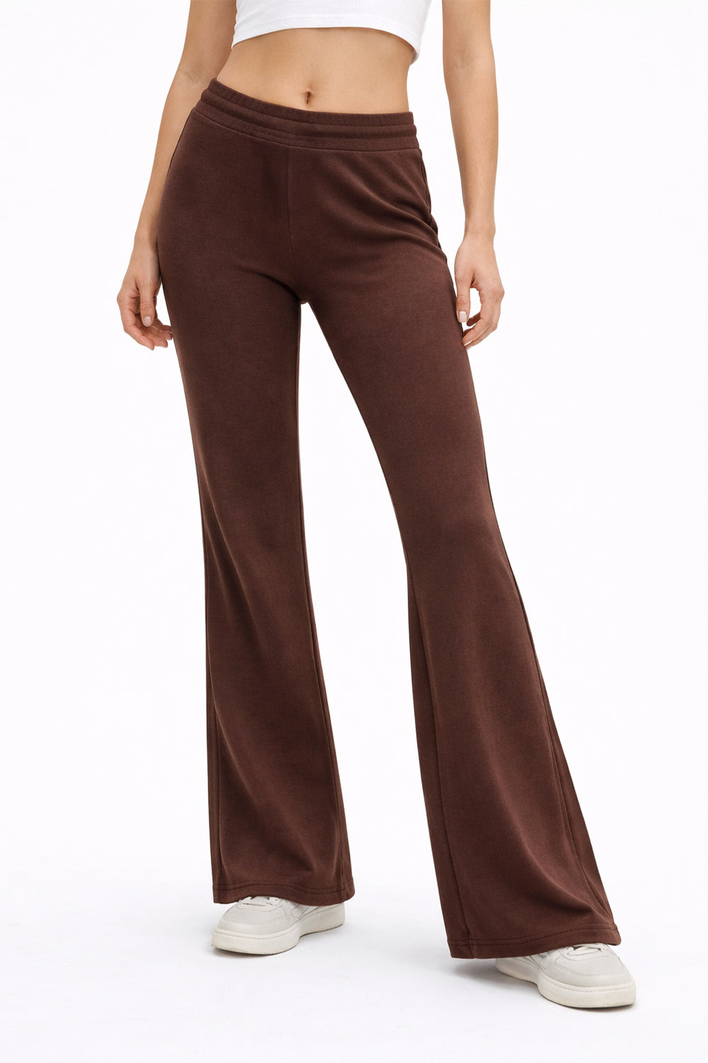Flared Terry Pants