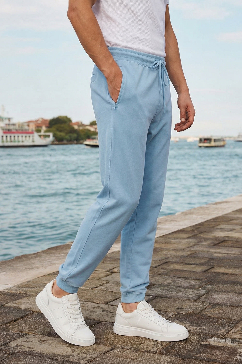 Zip-Pocket Joggers