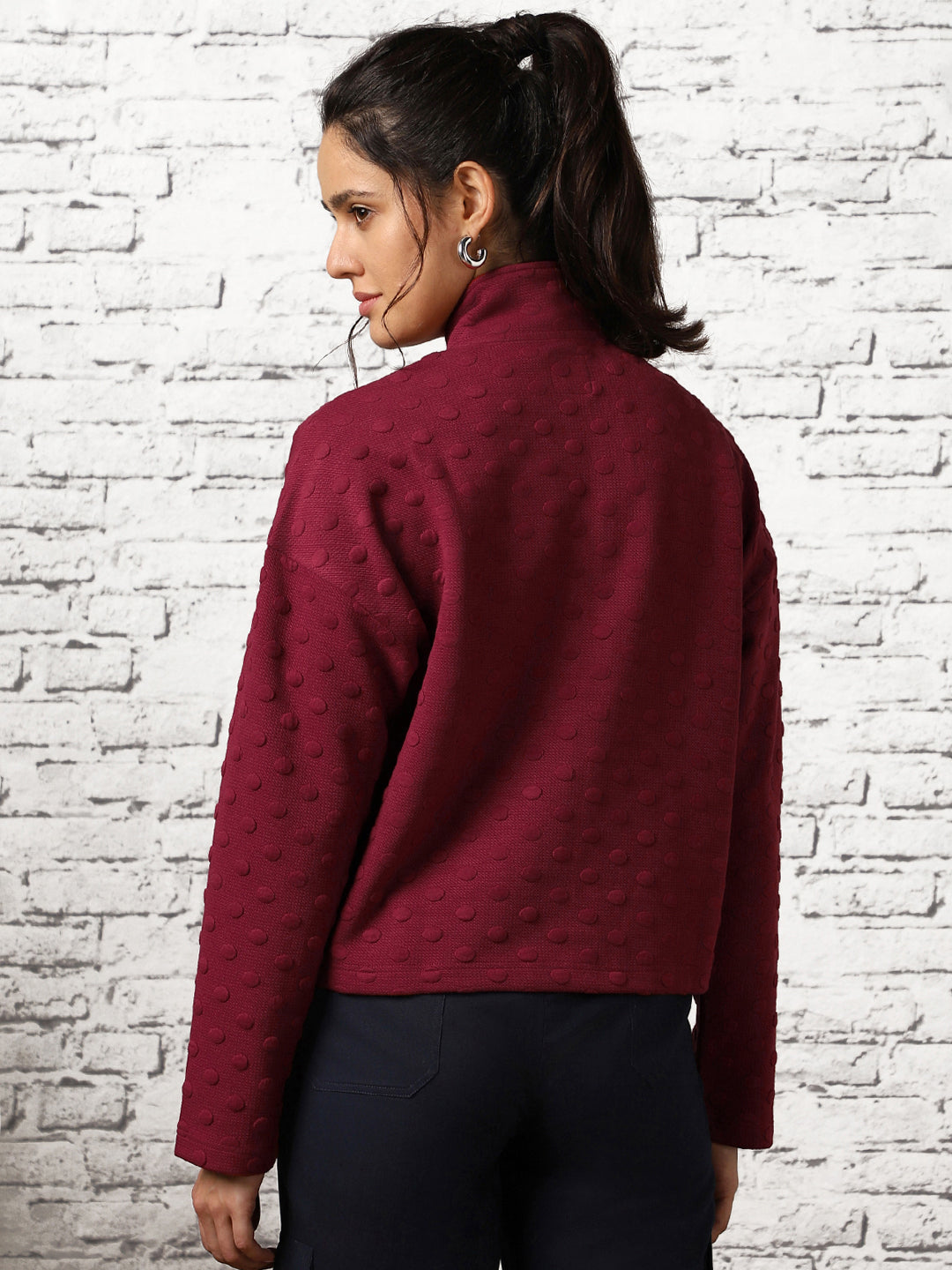 Women Oversized Zip-up Sweatshirts