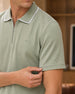 EdgeLine Zip Polo T-Shirt