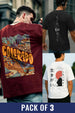 Oversized Tees - 3-Pack