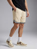 Popcorn Textured Relaxed Shorts