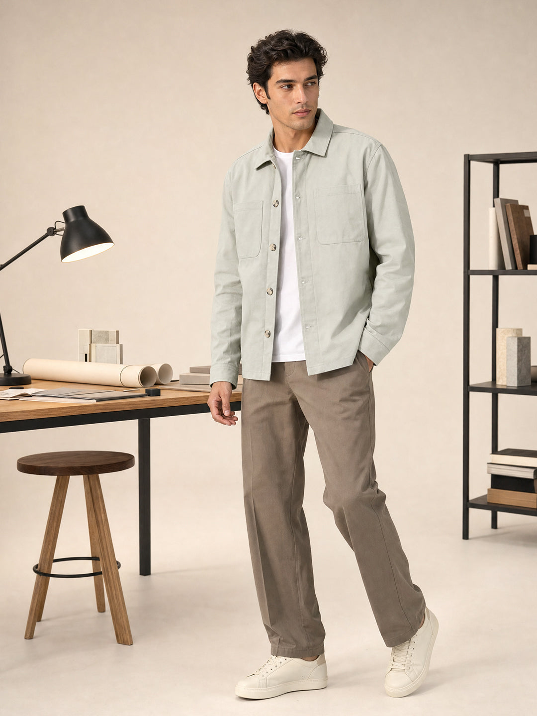 Relaxed Fit Outerwear Shacket