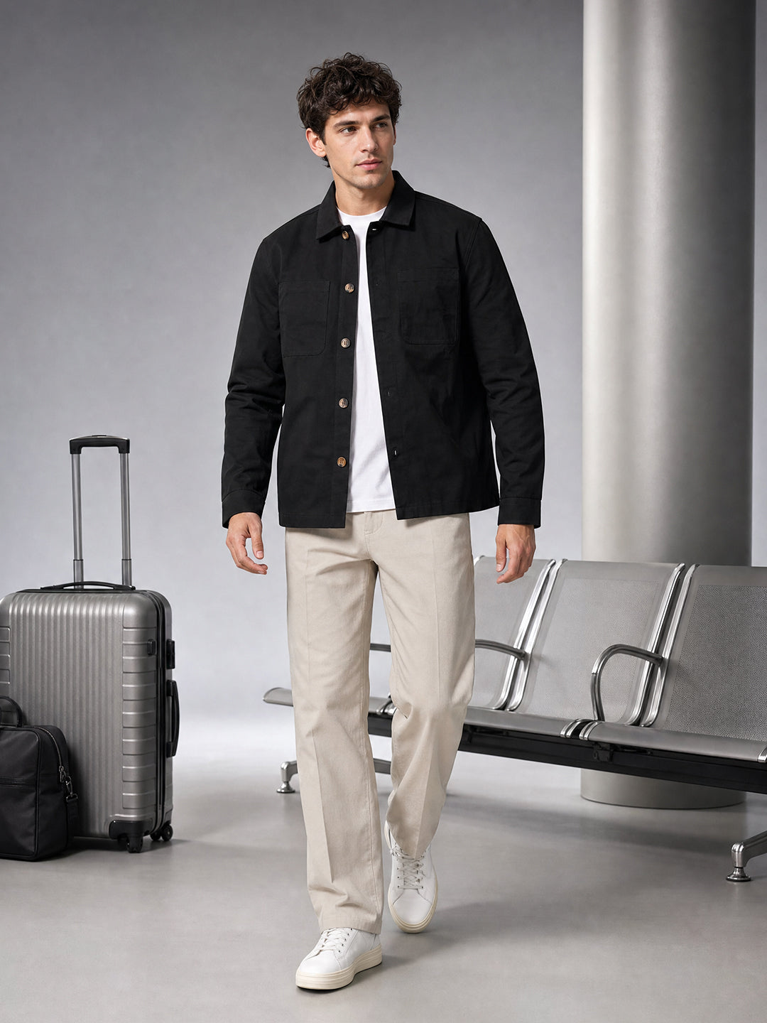 Relaxed Fit Outerwear Shacket
