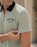 Zip Terry Polo T-Shirt