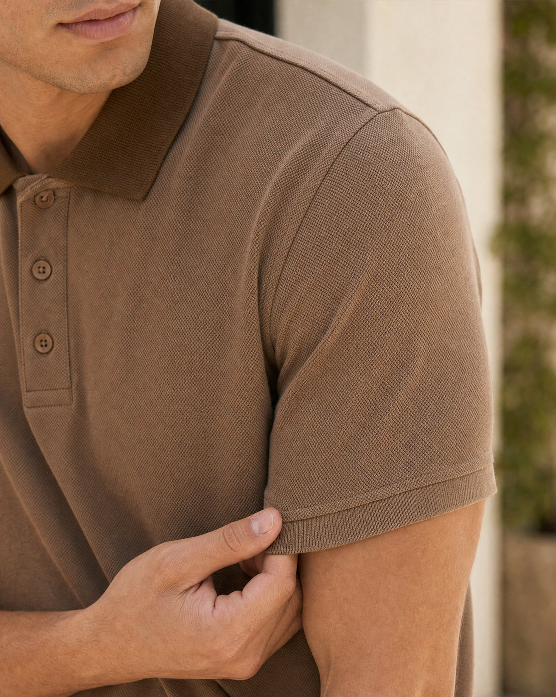 Accent Collar Polo