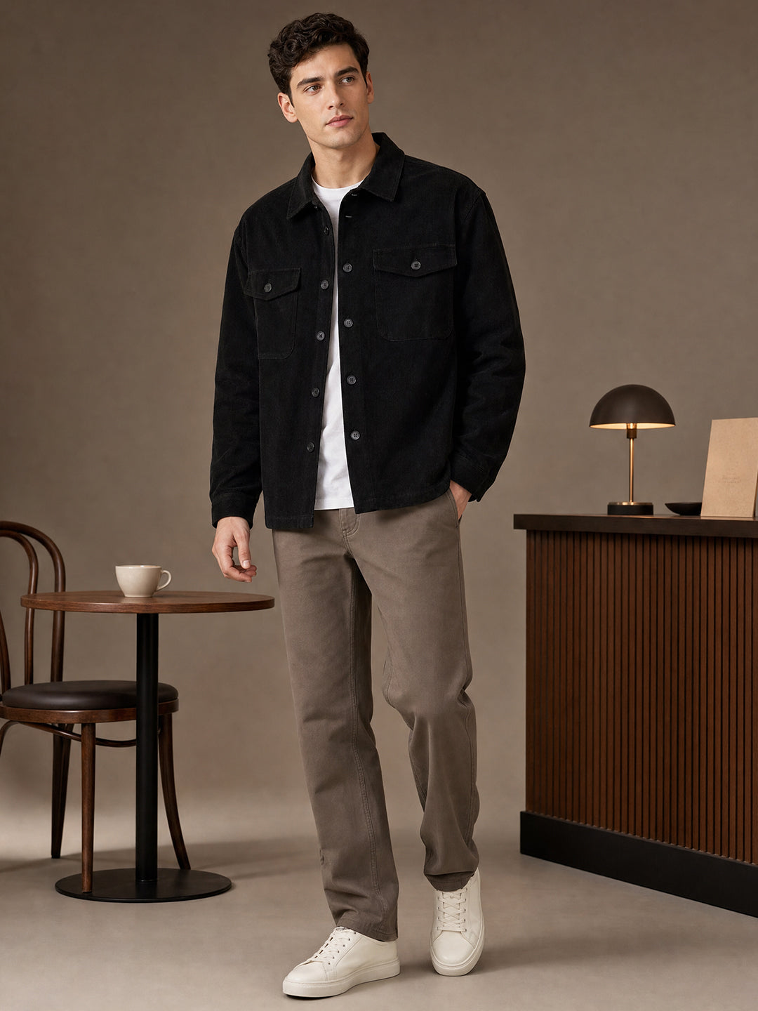 Men’s Relaxed Fit Corduroy Jacket