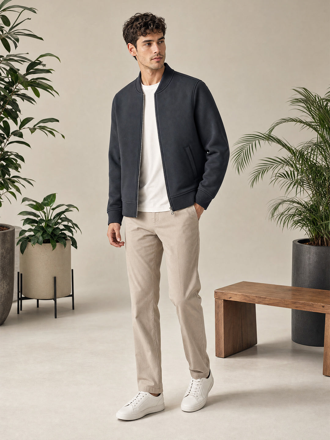Bomber Fleece Jacket