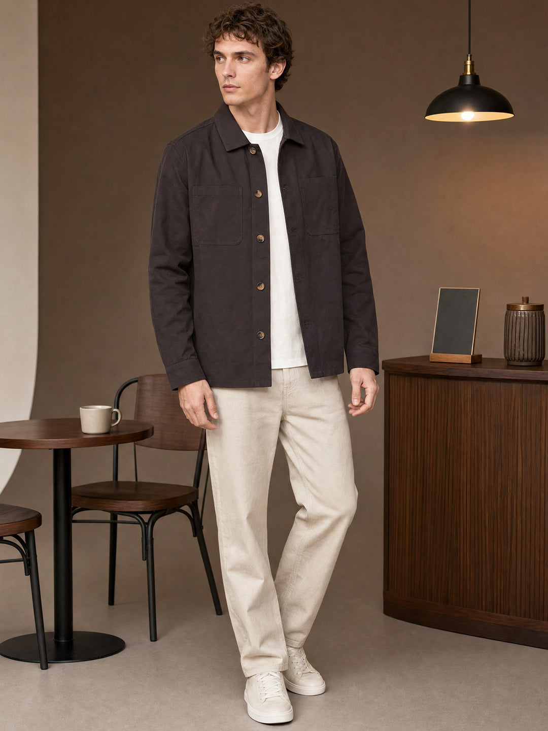 Relaxed Fit Outerwear Shacket