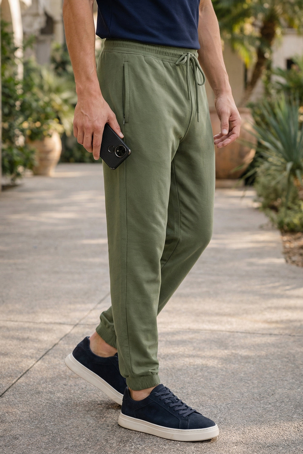 Zip-Pocket Joggers