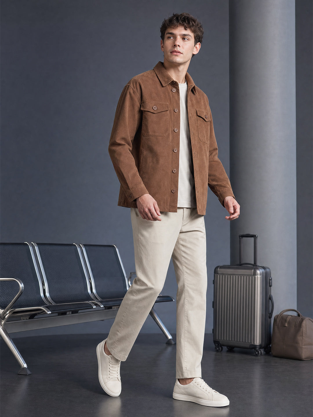 Men’s Relaxed Fit Corduroy Jacket