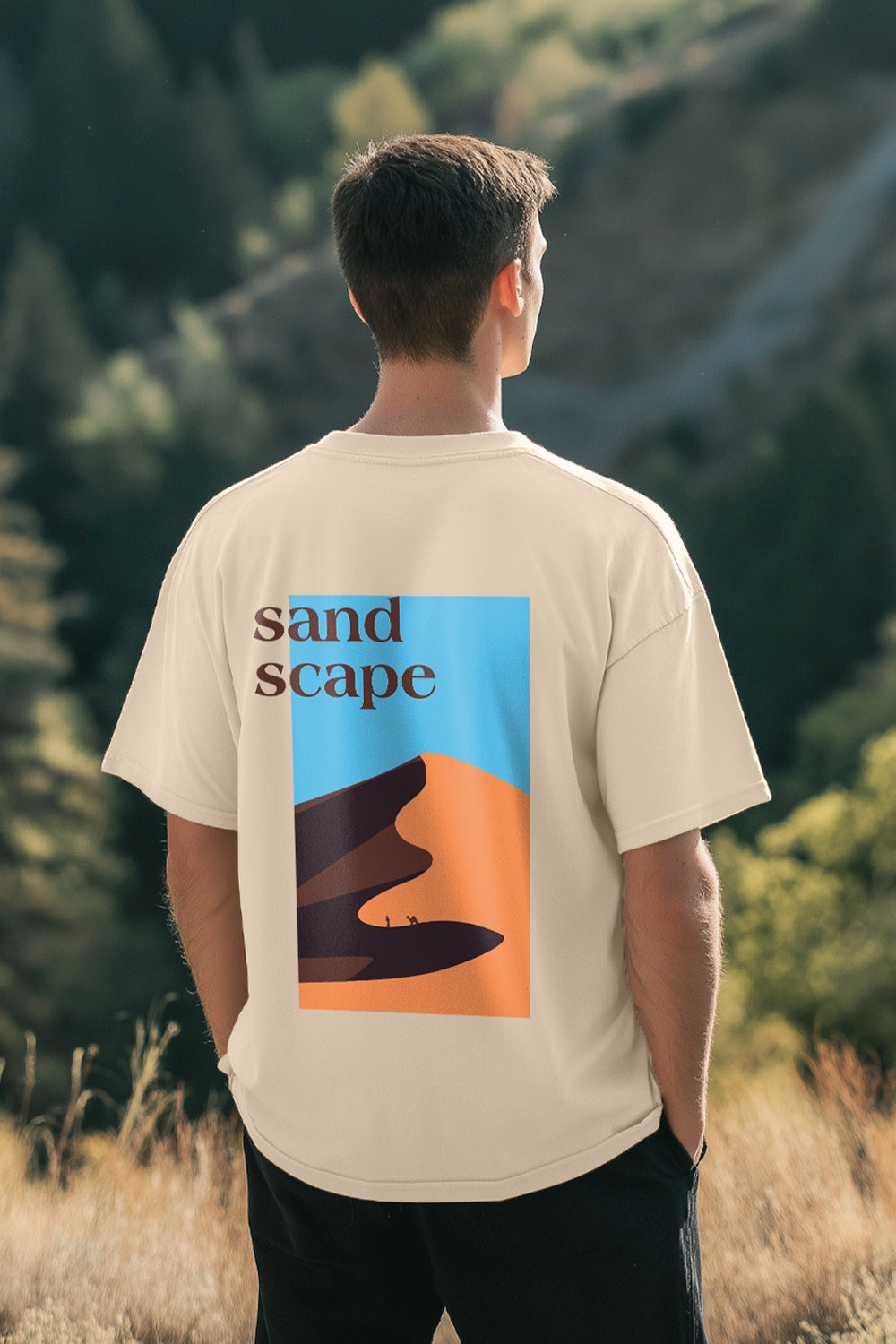 Sandscape Oversized T-Shirt