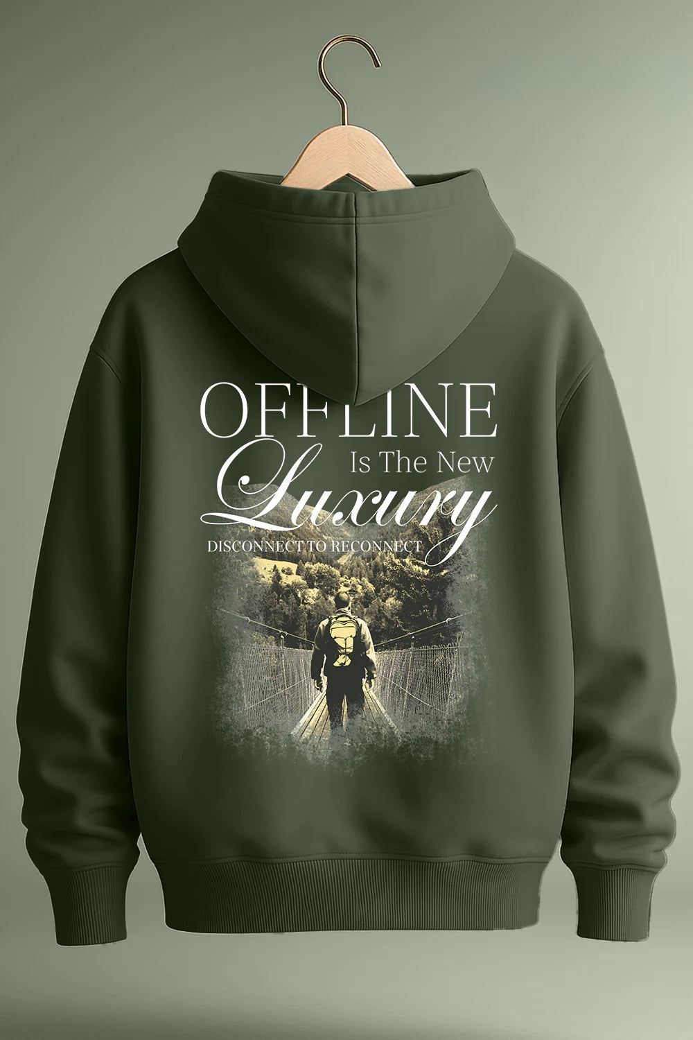 Offline is the new Luxury Oversized Hoodie