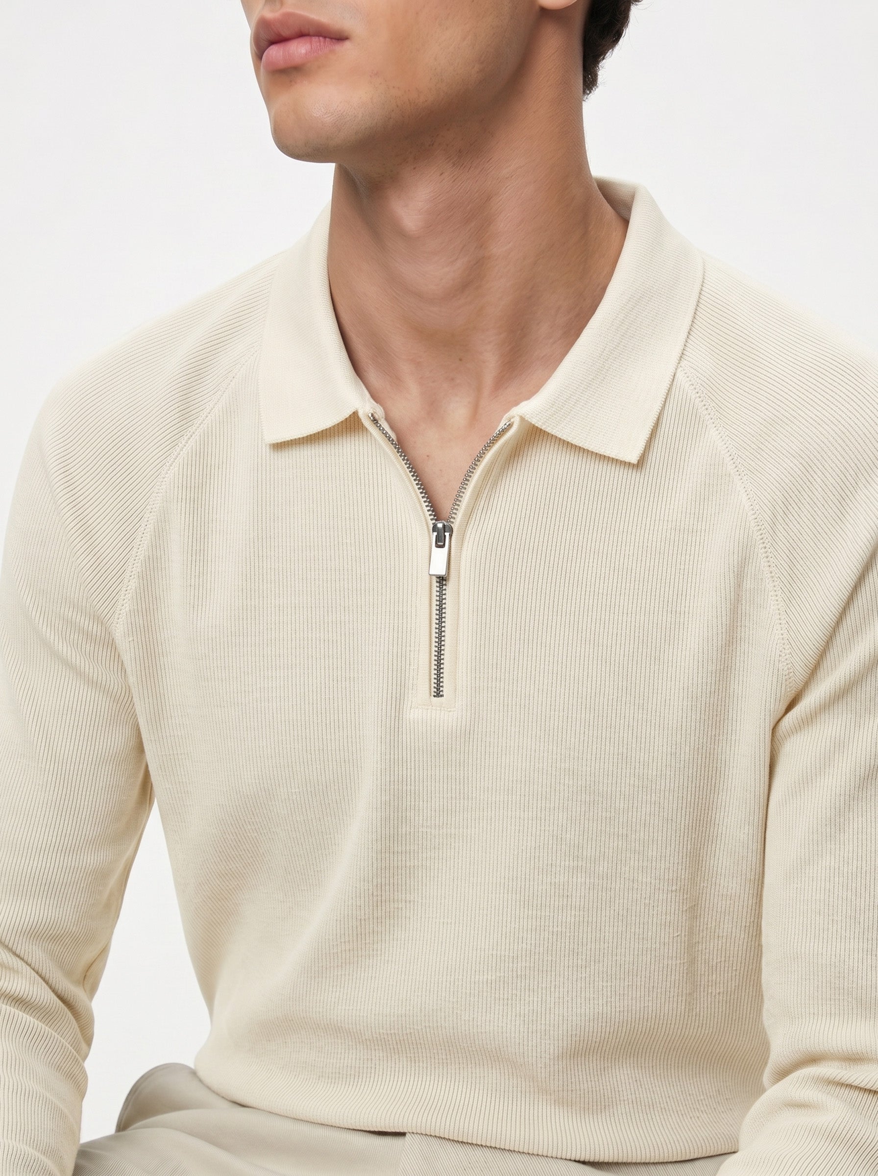Ridge Zip Polo T-Shirt