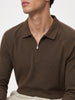 Ridge Zip Polo T-Shirt