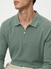 Ridge Zip Polo T-Shirt