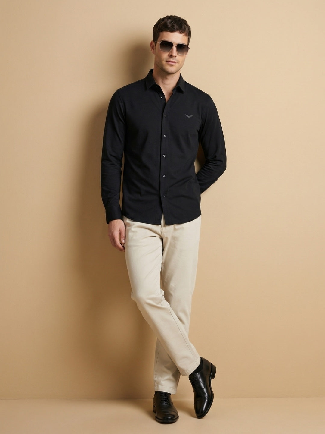 Full Sleeves Knitted Shirt