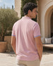 Contrast Tipped Polo T-Shirt