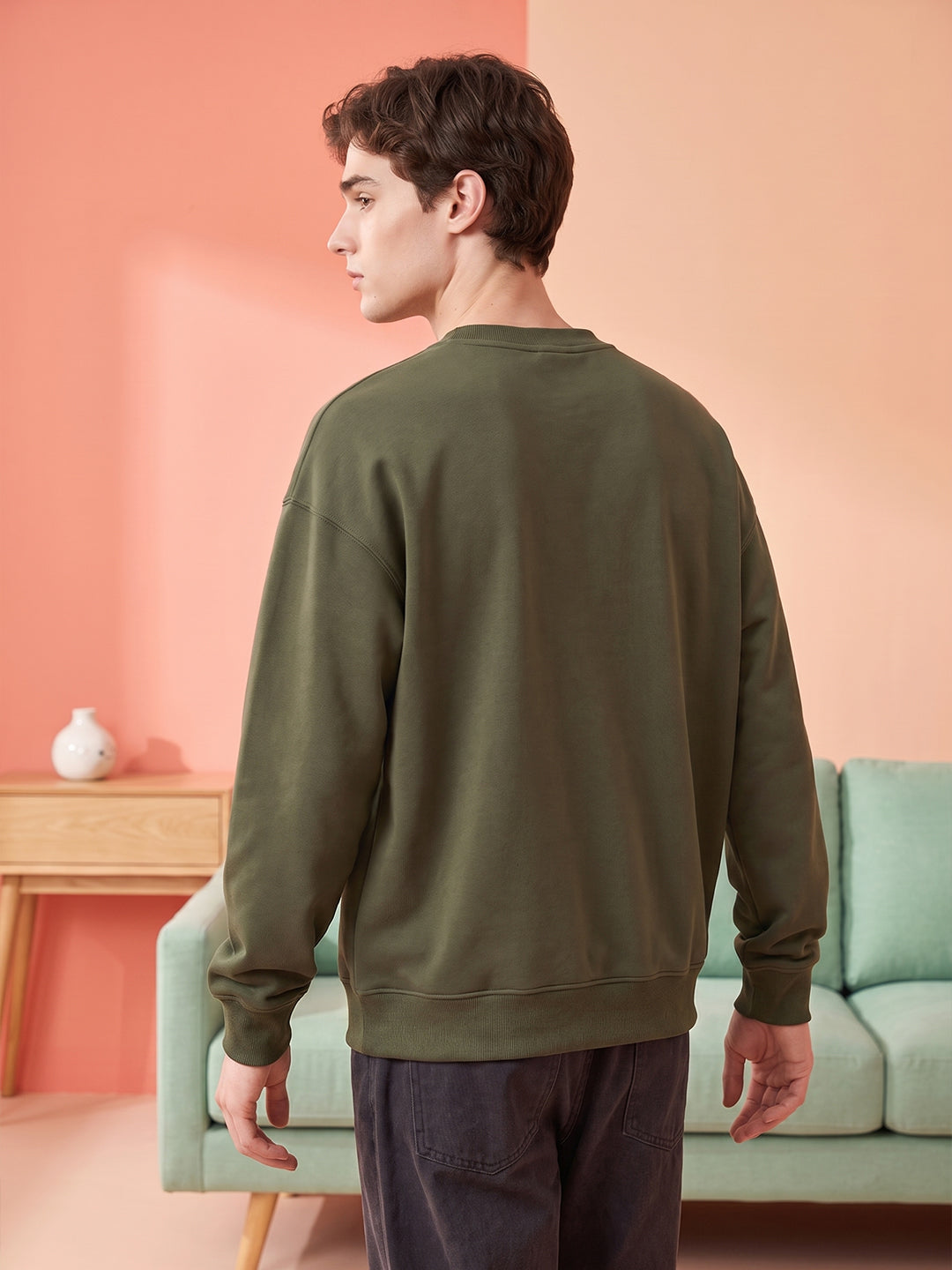 And Life Goes On Oversized  Sweatshirt