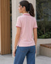 Johnny Collar Women Polo T-shirt