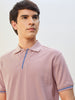 Contrast Tipped Polo T-Shirt