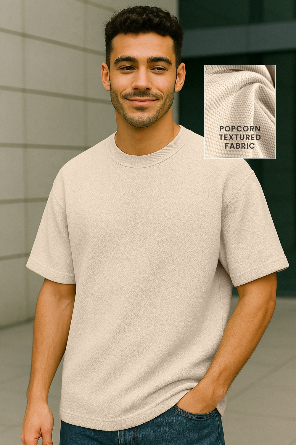 Popcorn Textured T-shirts