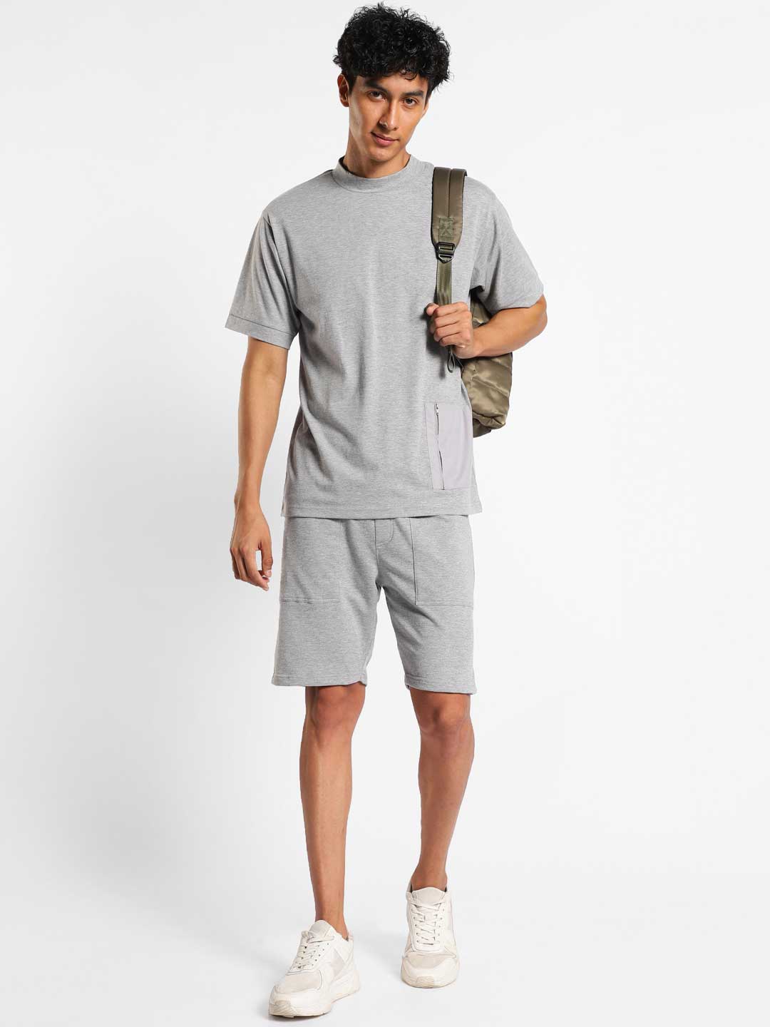 Patch Pocket Tee [Grey] - Nuboaix